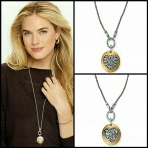 Brighton Anatolia Heart Reversible Long Necklace